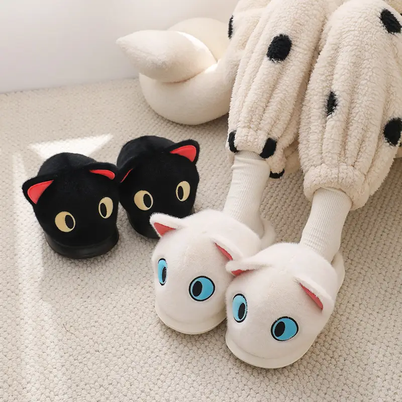 Cute Toothless Dragon Slippers for Couples Warm Cotton Indoor - Image 5