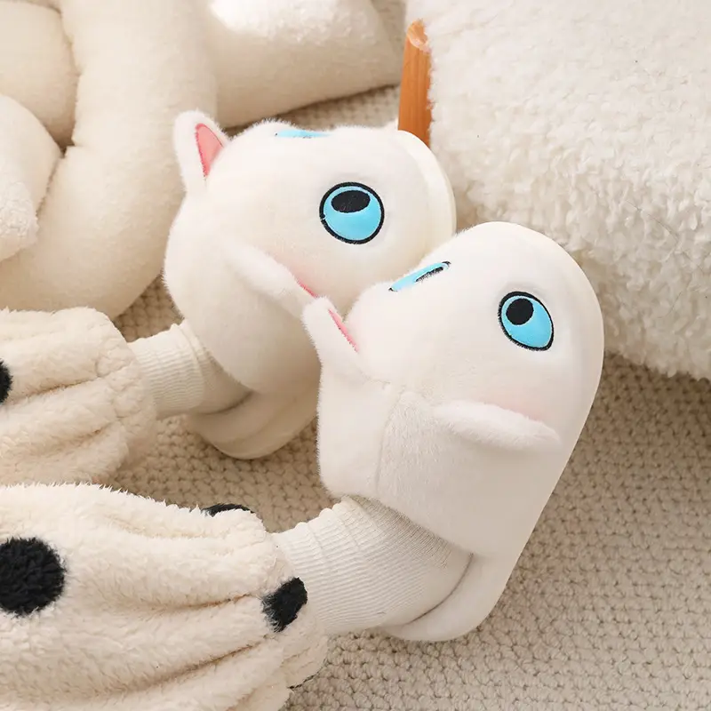 Cute Toothless Dragon Slippers for Couples Warm Cotton Indoor - Image 6