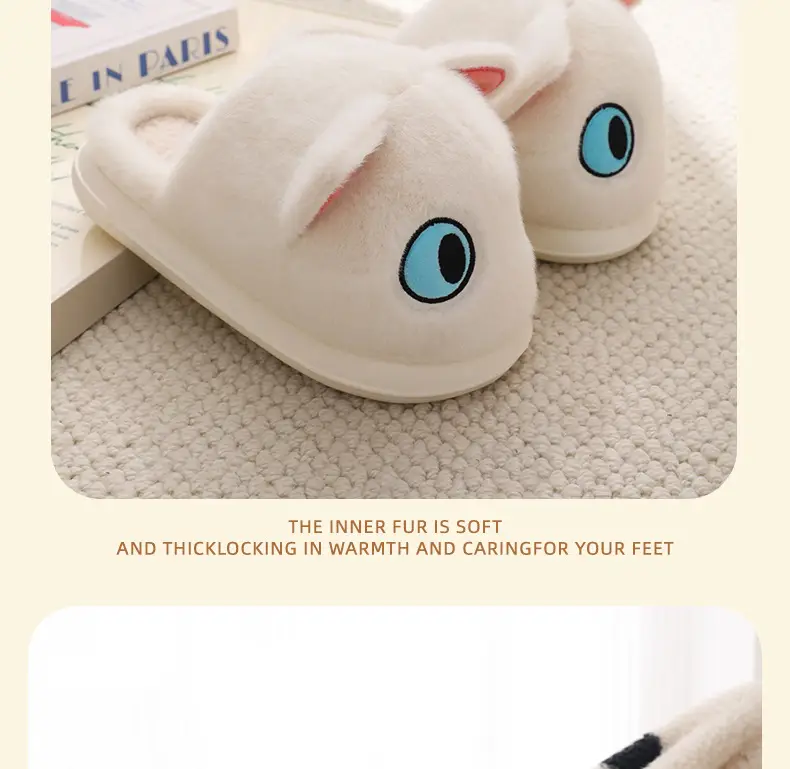 Cute Toothless Dragon Slippers for Couples Warm Cotton Indoor — feature 13