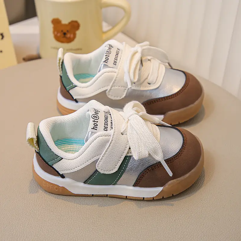 Baby Leather Toddler Shoes 0-1-3 Years Old Boys and Girls Casual Shoes Baby Spring Soft Sole Breathable Baby Shoes - Image 6