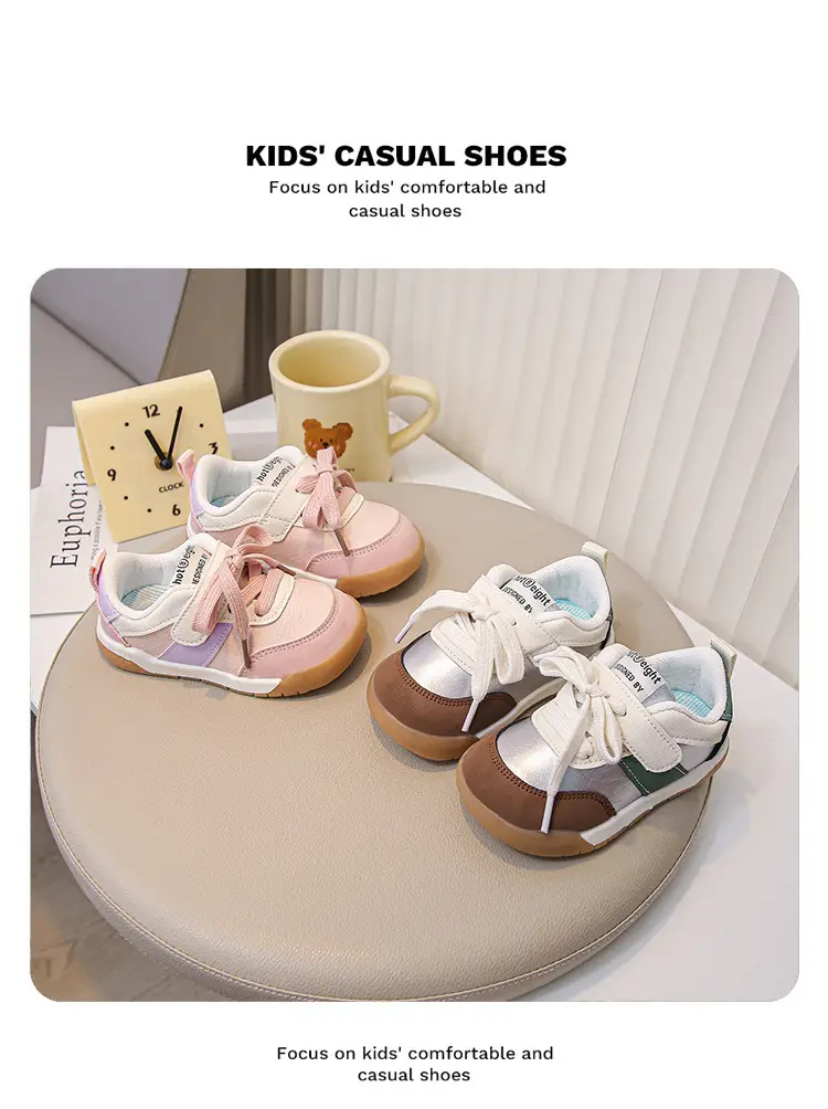 Baby Leather Toddler Shoes 0-1-3 Years Old Boys and Girls Casual Shoes Baby Spring Soft Sole Breathable Baby Shoes — feature 1