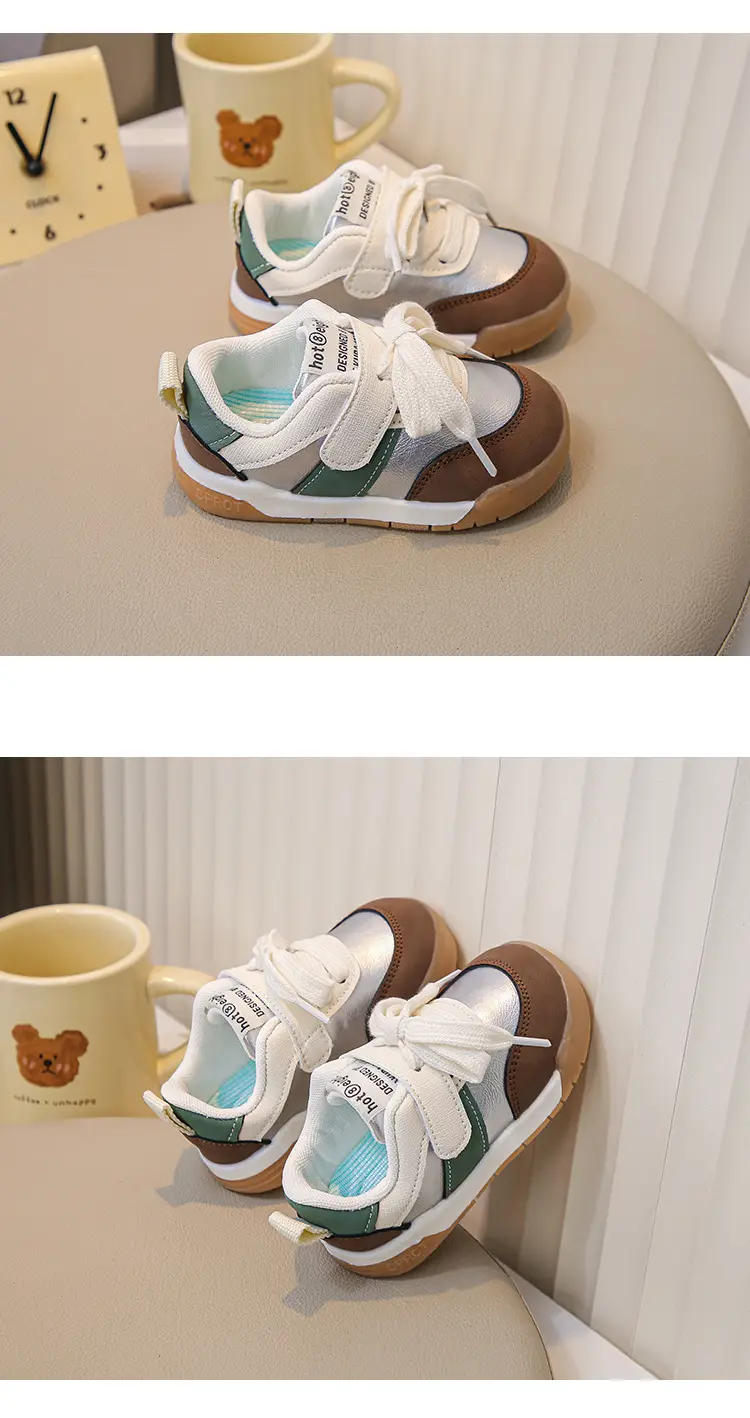 Baby Leather Toddler Shoes 0-1-3 Years Old Boys and Girls Casual Shoes Baby Spring Soft Sole Breathable Baby Shoes — feature 12