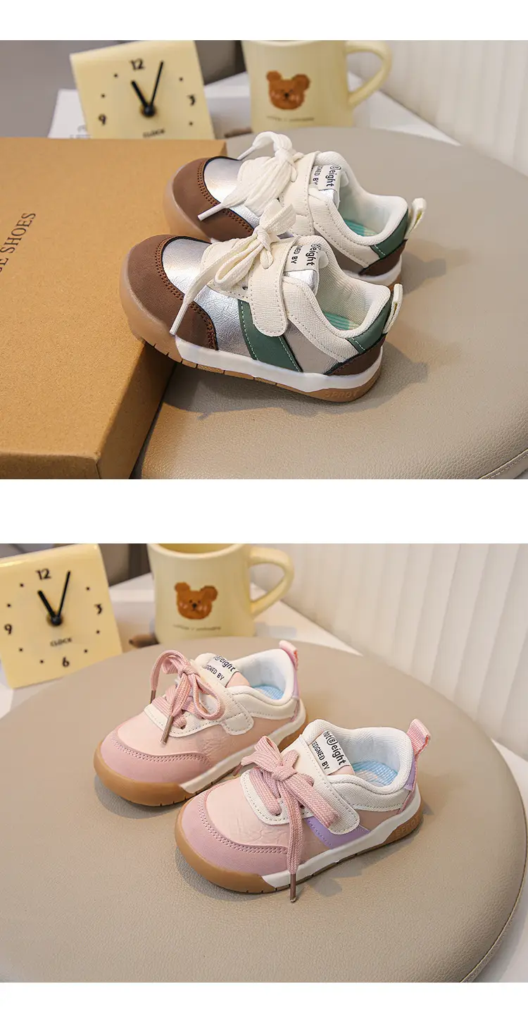 Baby Leather Toddler Shoes 0-1-3 Years Old Boys and Girls Casual Shoes Baby Spring Soft Sole Breathable Baby Shoes — feature 13