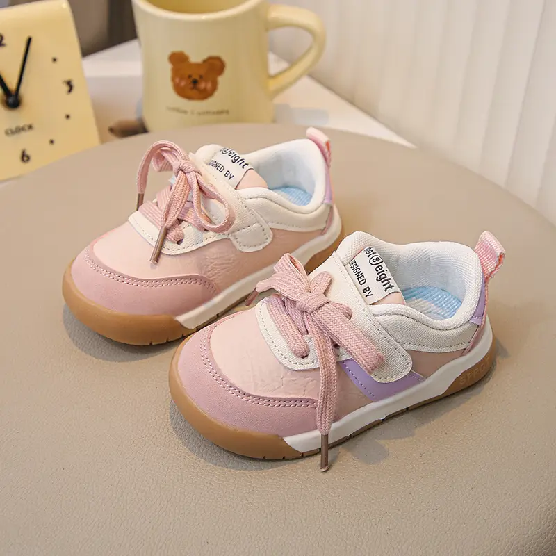 Baby Leather Toddler Shoes 0-1-3 Years Old Boys and Girls Casual Shoes Baby Spring Soft Sole Breathable Baby Shoes - Image 2