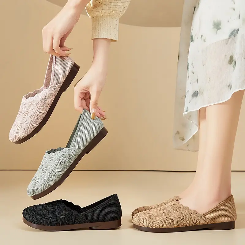 Women's Ethnic Round Toe Fisherman Shoes 2025