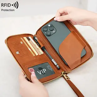 Cross-Border New Rfid Anti-Theft Women's Wallet Multi-Functional 70% off Short Wallet Retro Large-Capacity Coin Purse — feature 13