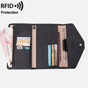 Cross-Border New Rfid Anti-Theft Women's Wallet Multi-Functional 70% off Short Wallet Retro Large-Capacity Coin Purse — feature 7