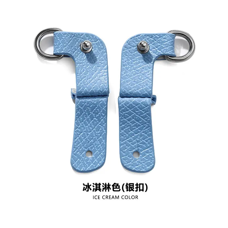 Ma Huangshi Brown Leather Mini Bag with Strap & Buckle Modification - Image 52