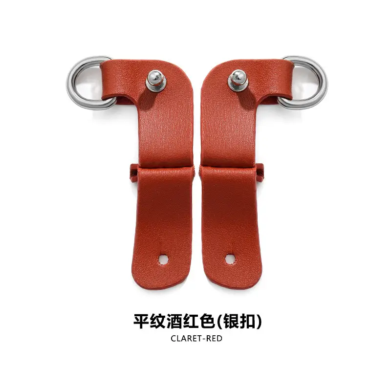 Ma Huangshi Brown Leather Mini Bag with Strap & Buckle Modification - Image 57