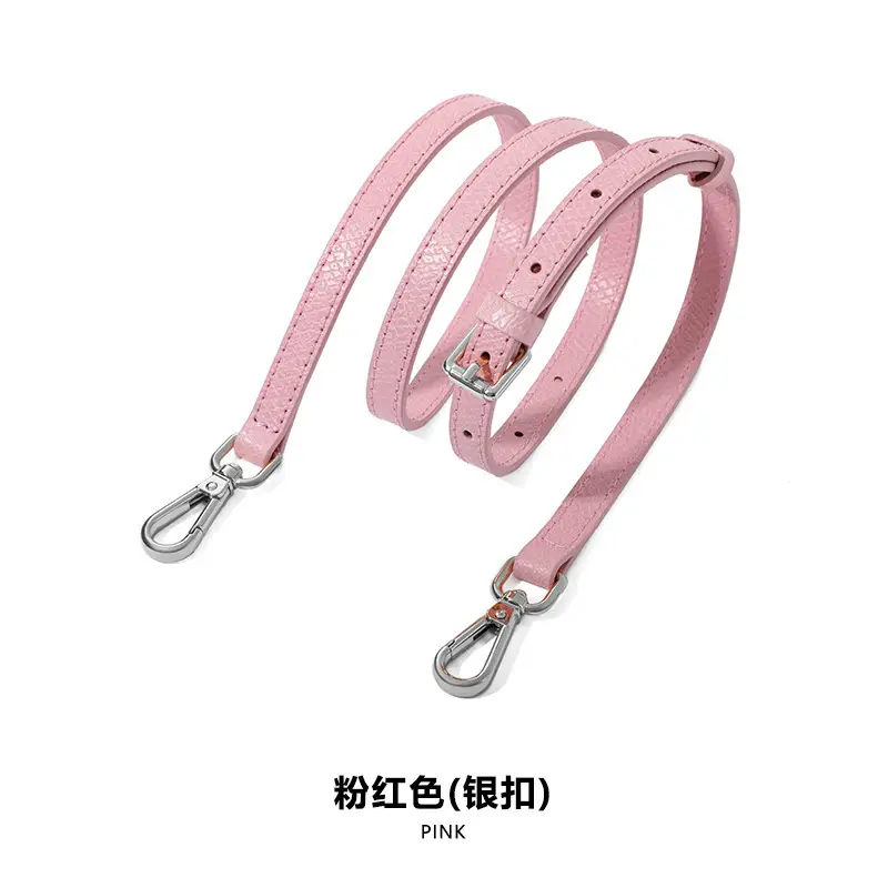 Ma Huangshi Brown Leather Mini Bag with Strap & Buckle Modification - Image 78