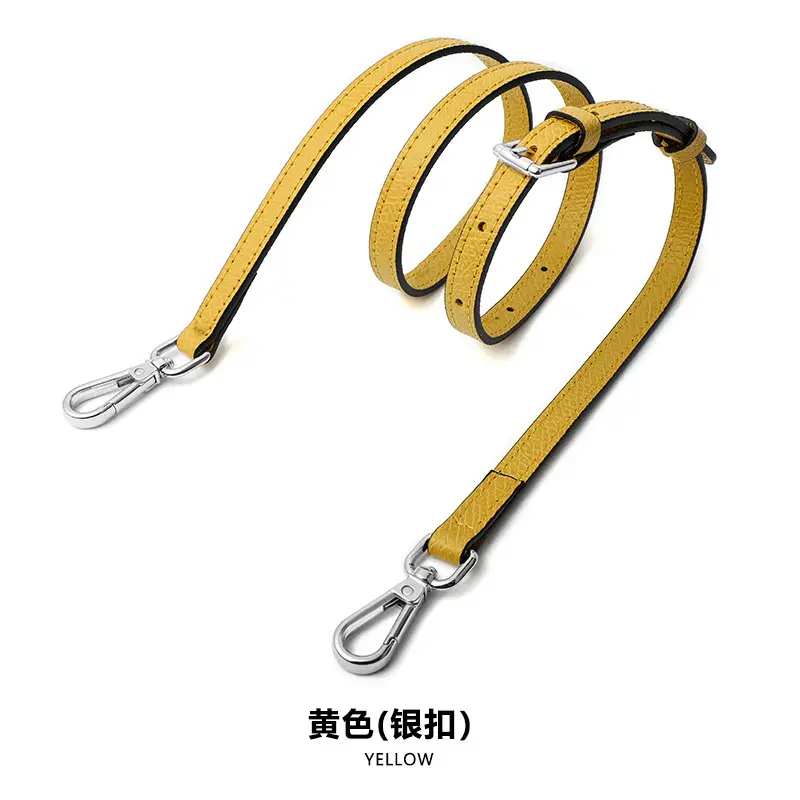 Ma Huangshi Brown Leather Mini Bag with Strap & Buckle Modification - Image 82