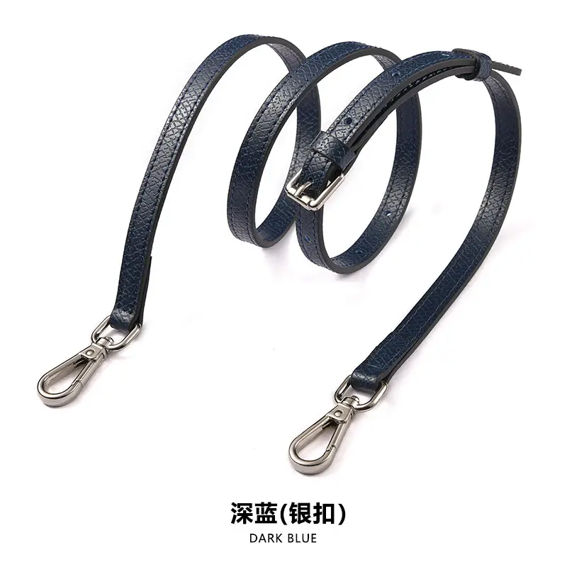 Ma Huangshi Brown Leather Mini Bag with Strap & Buckle Modification - Image 88