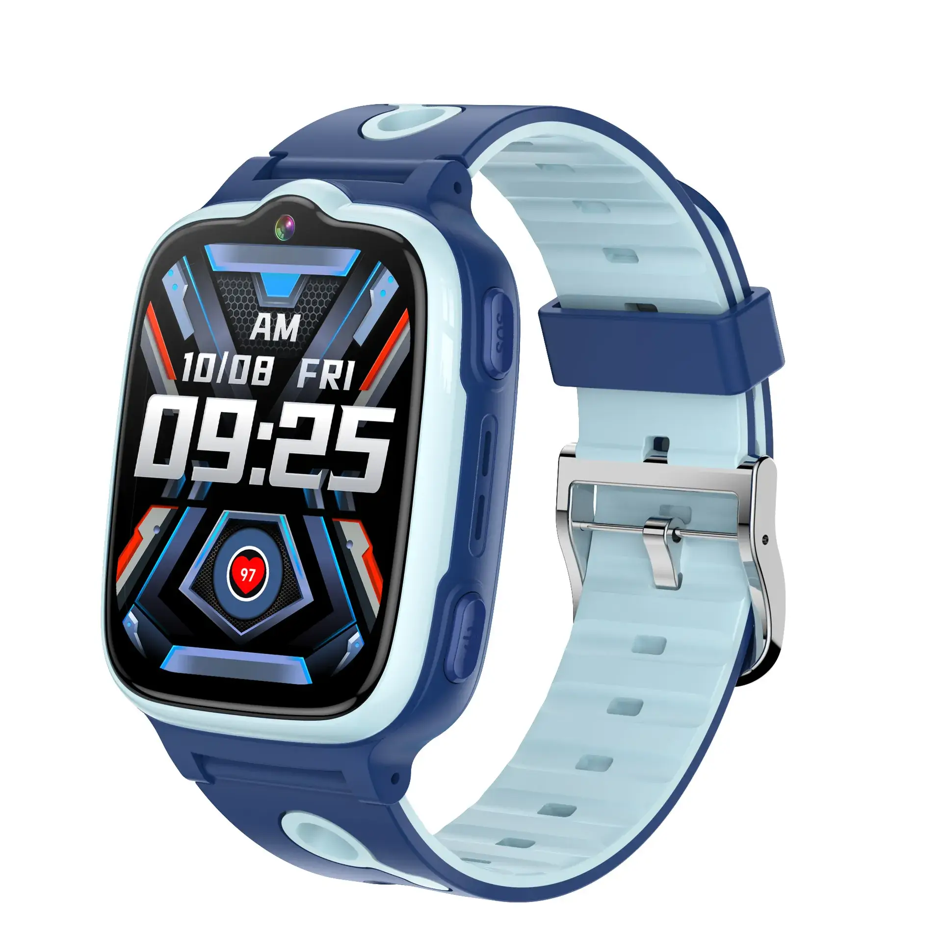 Pink Smart Watch for Kids with Network & Micro Chat Features
