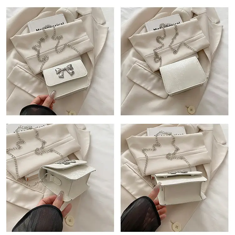 White Bow Crossbody Bag for Women 2025 — feature 10