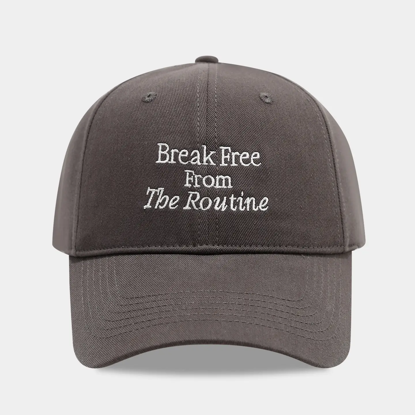 Break Free Cotton Baseball Cap for Women Red Blue - Image 3