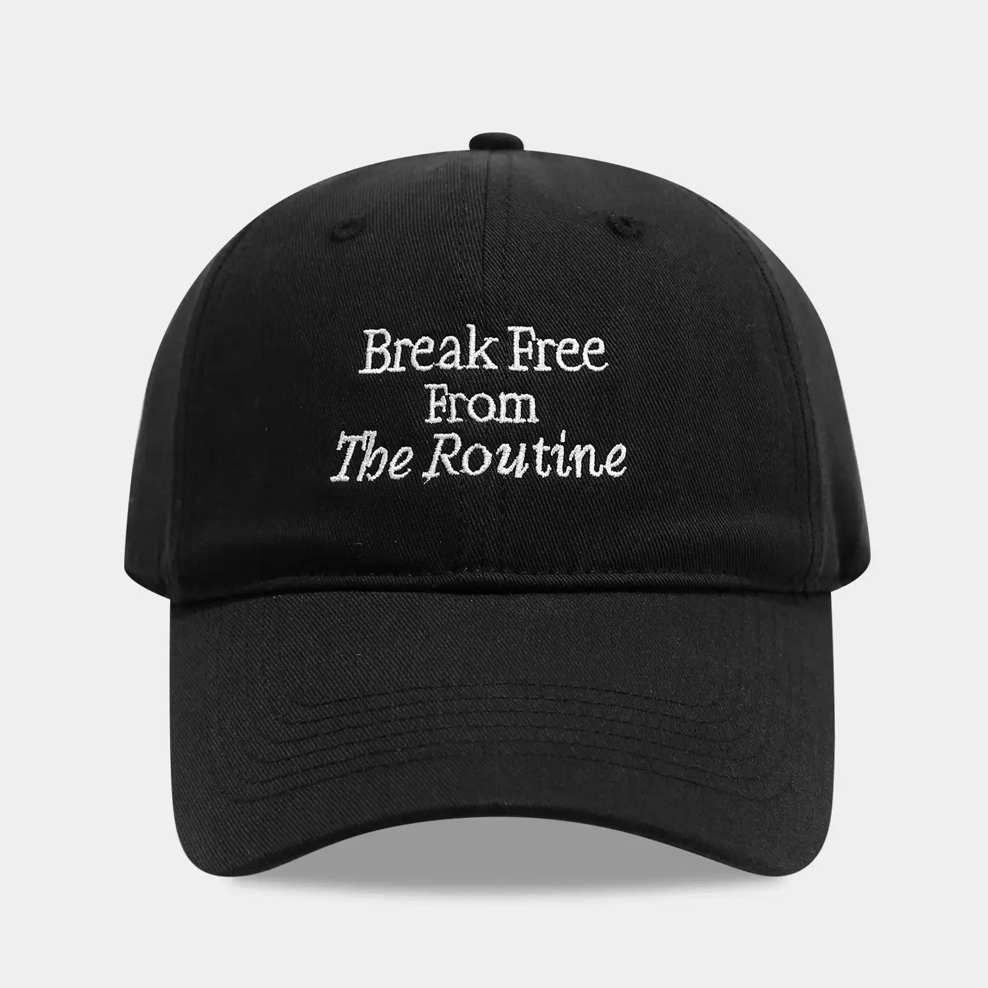 Break Free Cotton Baseball Cap for Women Red Blue