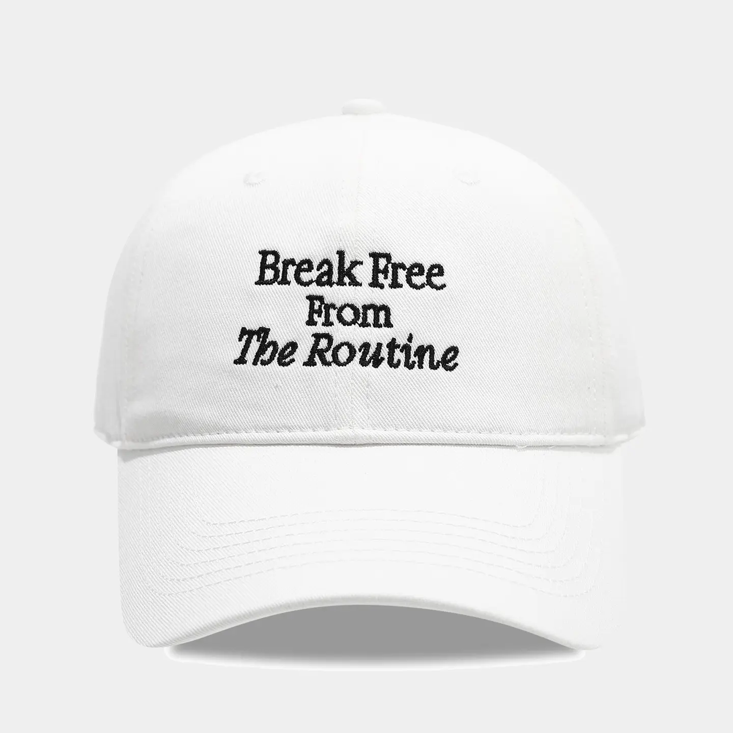 Break Free Cotton Baseball Cap for Women Red Blue - Image 2
