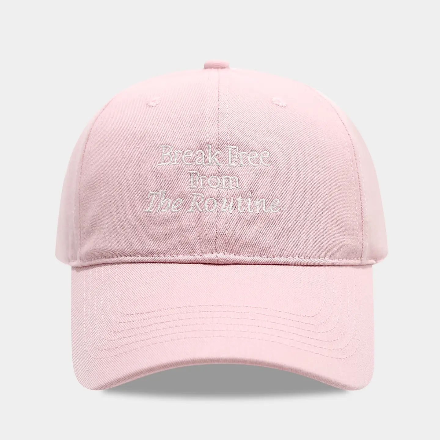 Break Free Cotton Baseball Cap for Women Red Blue - Image 4