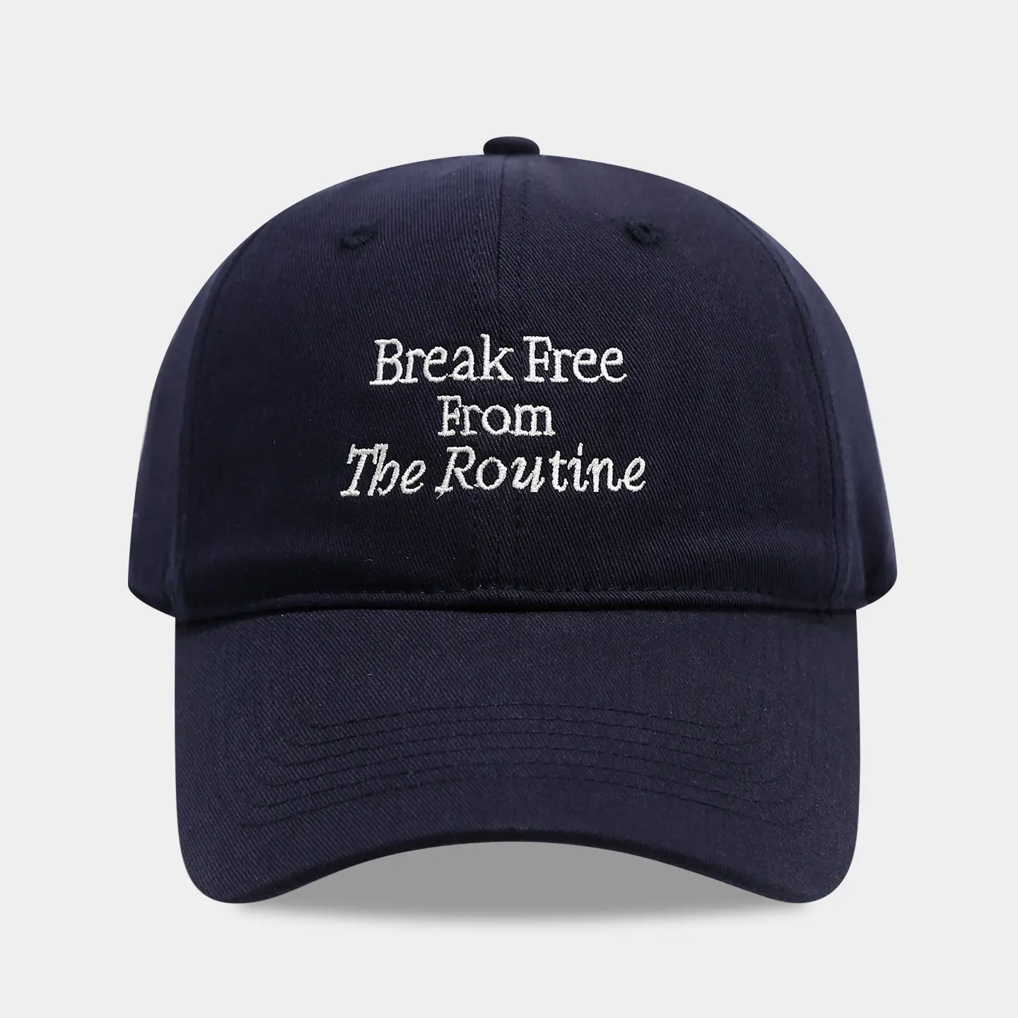 Break Free Cotton Baseball Cap for Women Red Blue - Image 6
