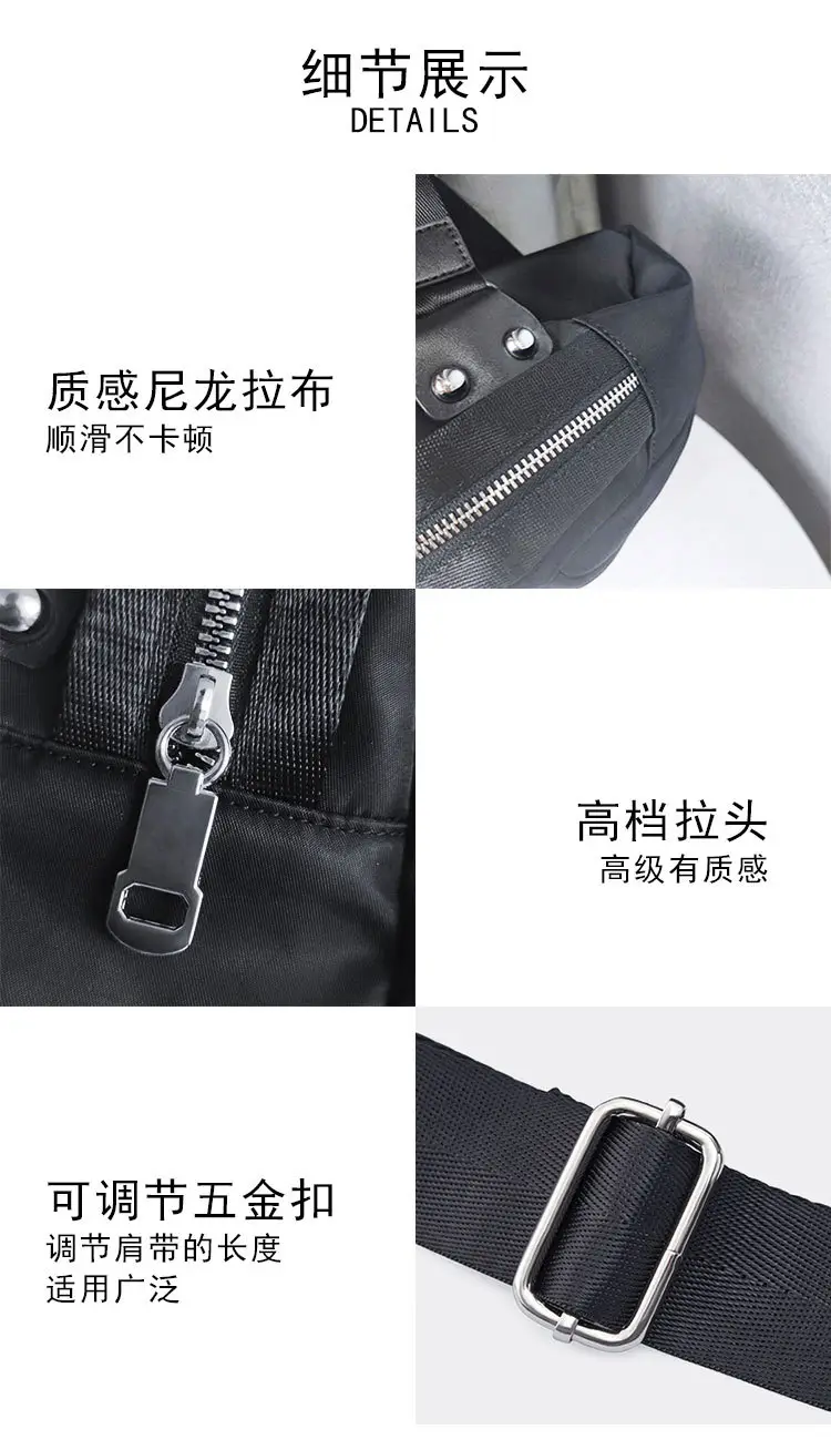 Black Nylon Crossbody Bag for Women 2025 — feature 11