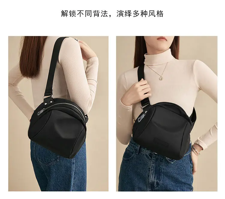 Black Nylon Crossbody Bag for Women 2025 — feature 6