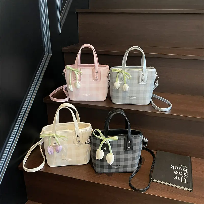 Trendy Plaid Shoulder Crossbody Bag for Women 2025 - Image 8