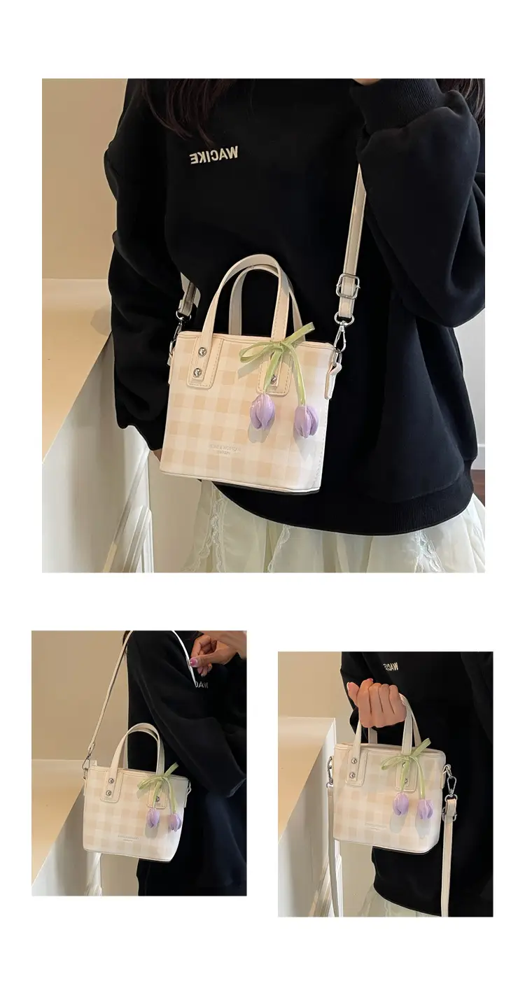 Trendy Plaid Shoulder Crossbody Bag for Women 2025 — feature 12