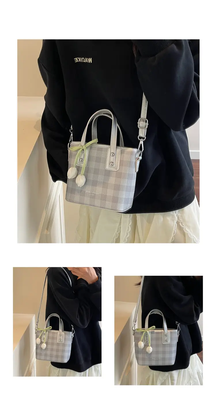 Trendy Plaid Shoulder Crossbody Bag for Women 2025 — feature 13