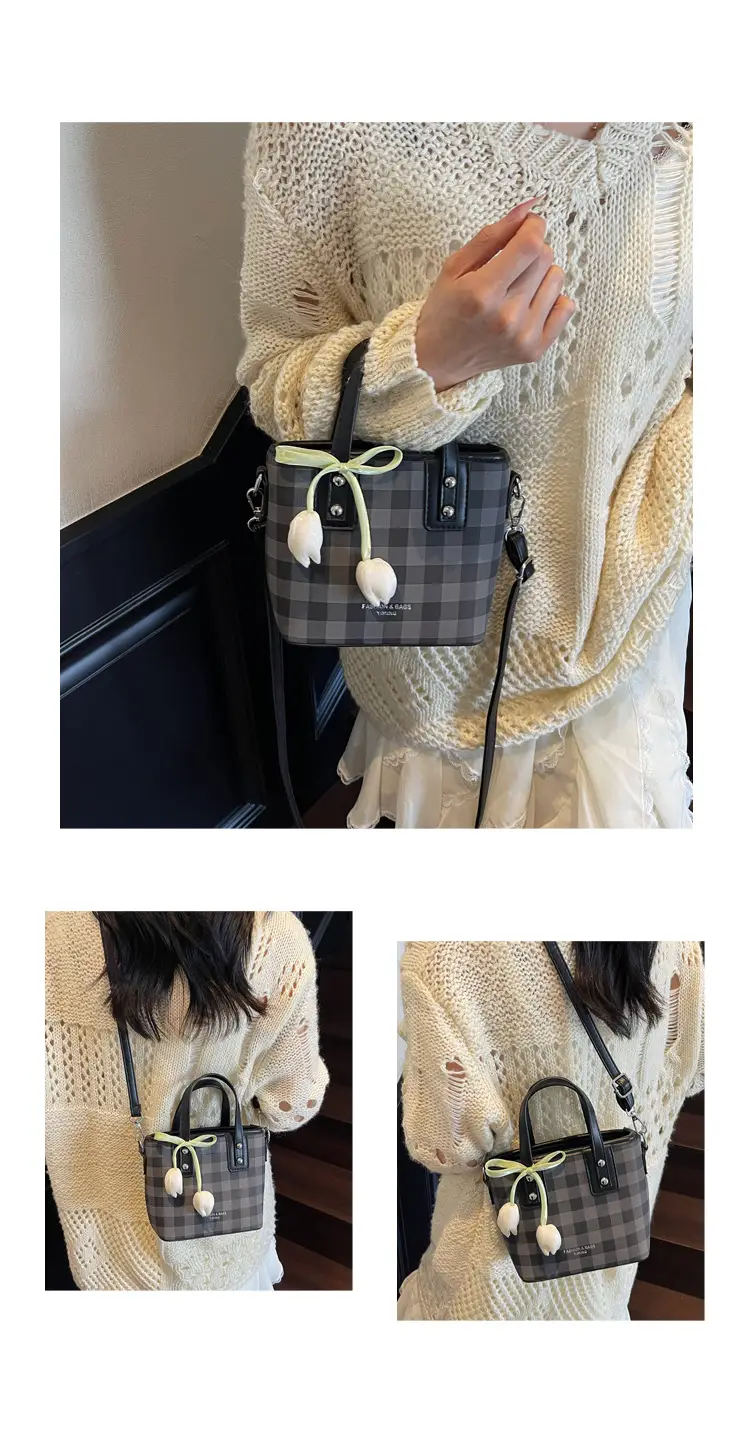 Trendy Plaid Shoulder Crossbody Bag for Women 2025 — feature 14