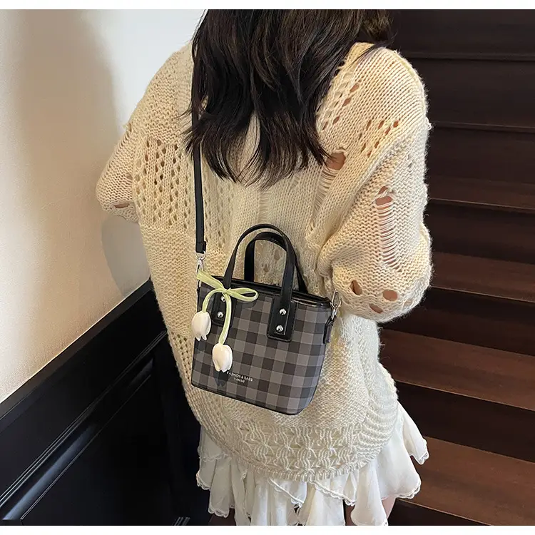 Trendy Plaid Shoulder Crossbody Bag for Women 2025 — feature 30
