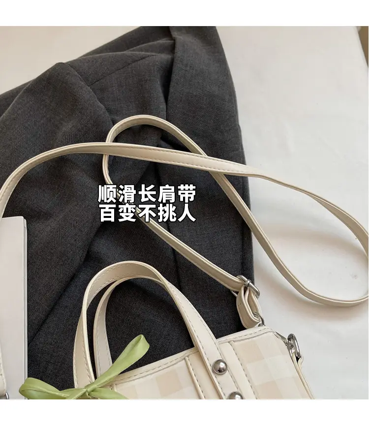 Trendy Plaid Shoulder Crossbody Bag for Women 2025 — feature 5