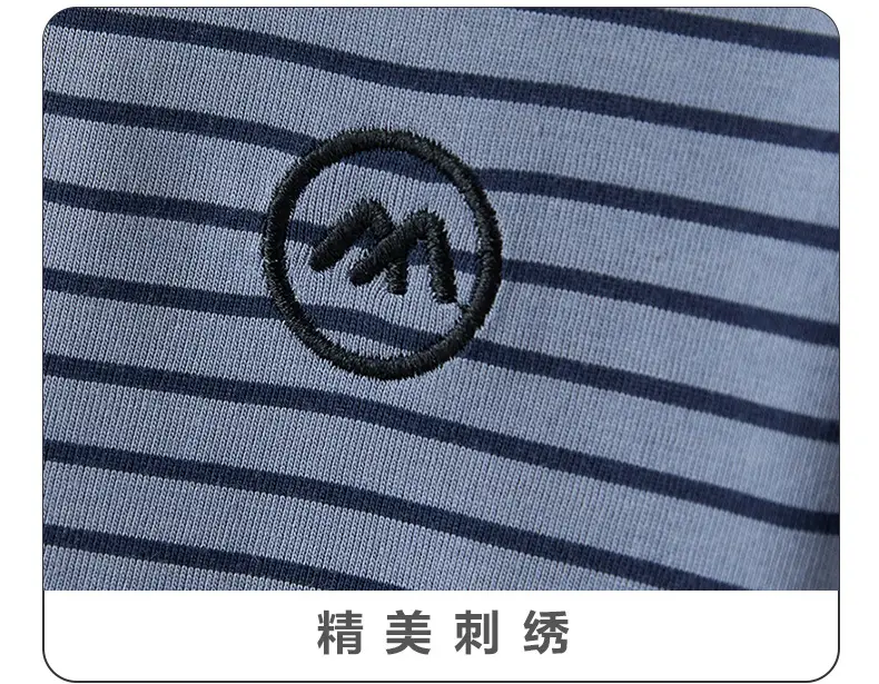 Striped Kids T-Shirt Boys 2025 Summer Medium to XL — feature 5