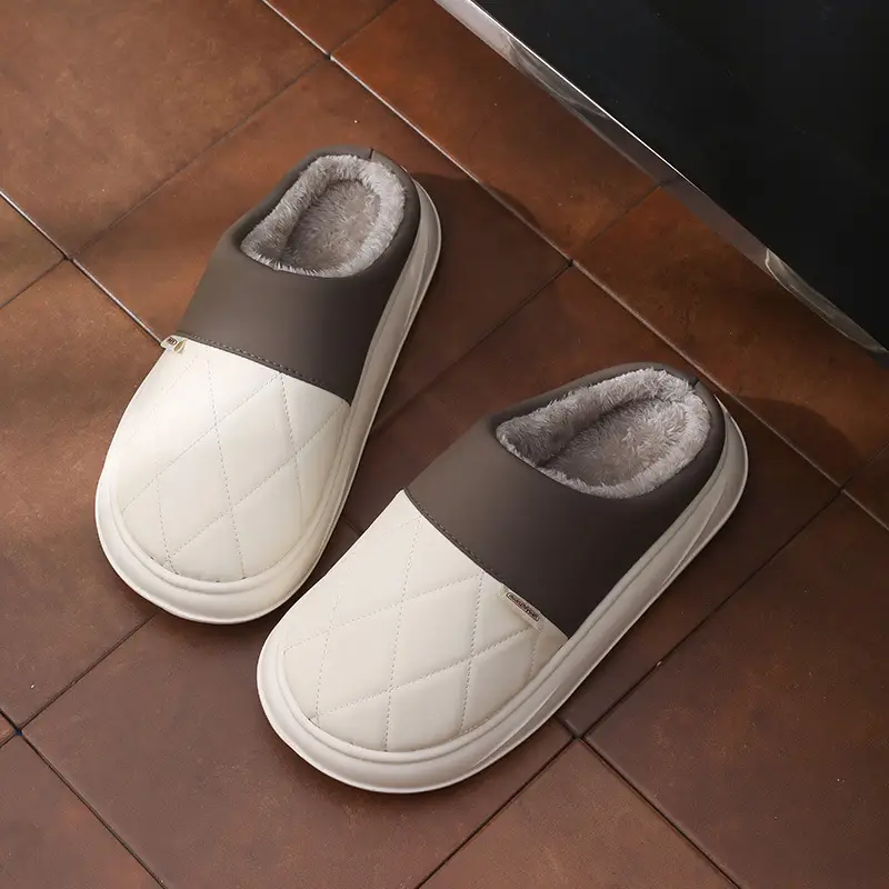 Women Warm Fleece Lined Slippers Winter Indoor - Image 8