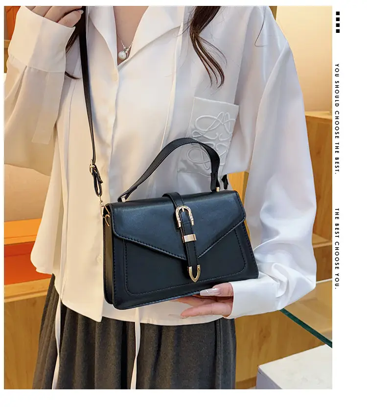 Retro Spliced Satchel Bag for Women Brown Brown — feature 1