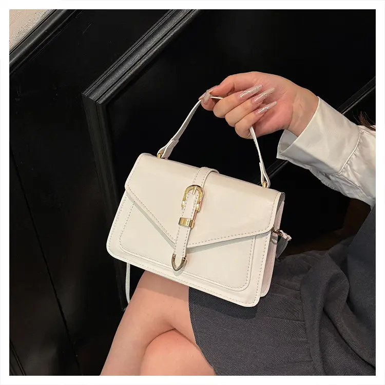 Retro Spliced Satchel Bag for Women Brown Brown — feature 25