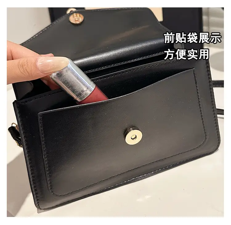 Retro Spliced Satchel Bag for Women Brown Brown — feature 8