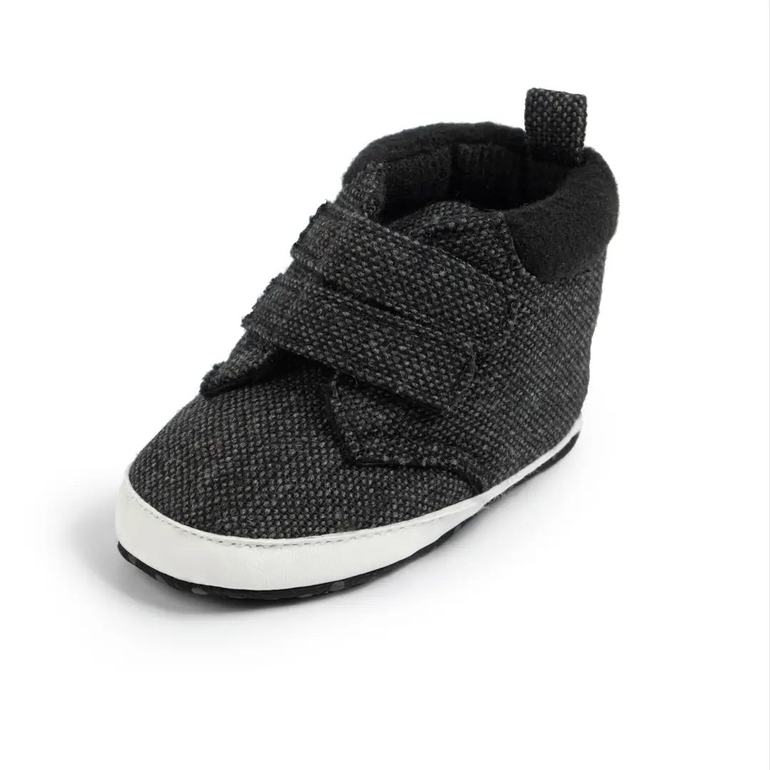 Spring and Autumn 0-1 Year Old Boy's Casual Shoes Soft Sole Velcro High-Top Baby Shoes in Stock Cross-Border Baby Shoes - Image 6