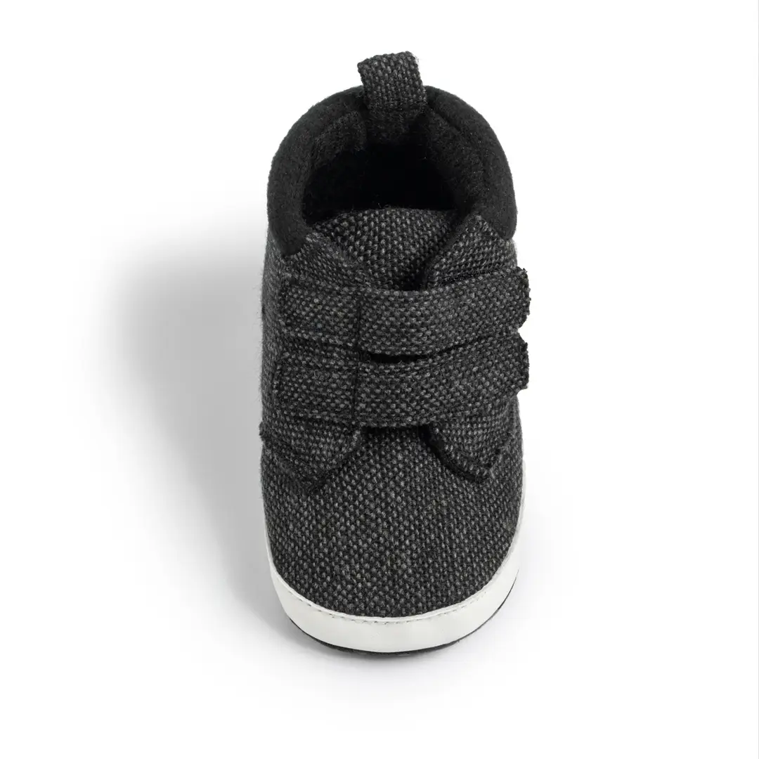 Spring and Autumn 0-1 Year Old Boy's Casual Shoes Soft Sole Velcro High-Top Baby Shoes in Stock Cross-Border Baby Shoes — feature 13