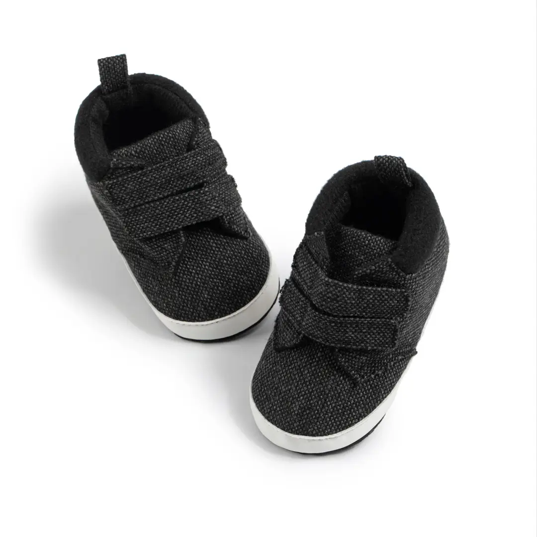 Spring and Autumn 0-1 Year Old Boy's Casual Shoes Soft Sole Velcro High-Top Baby Shoes in Stock Cross-Border Baby Shoes — feature 16
