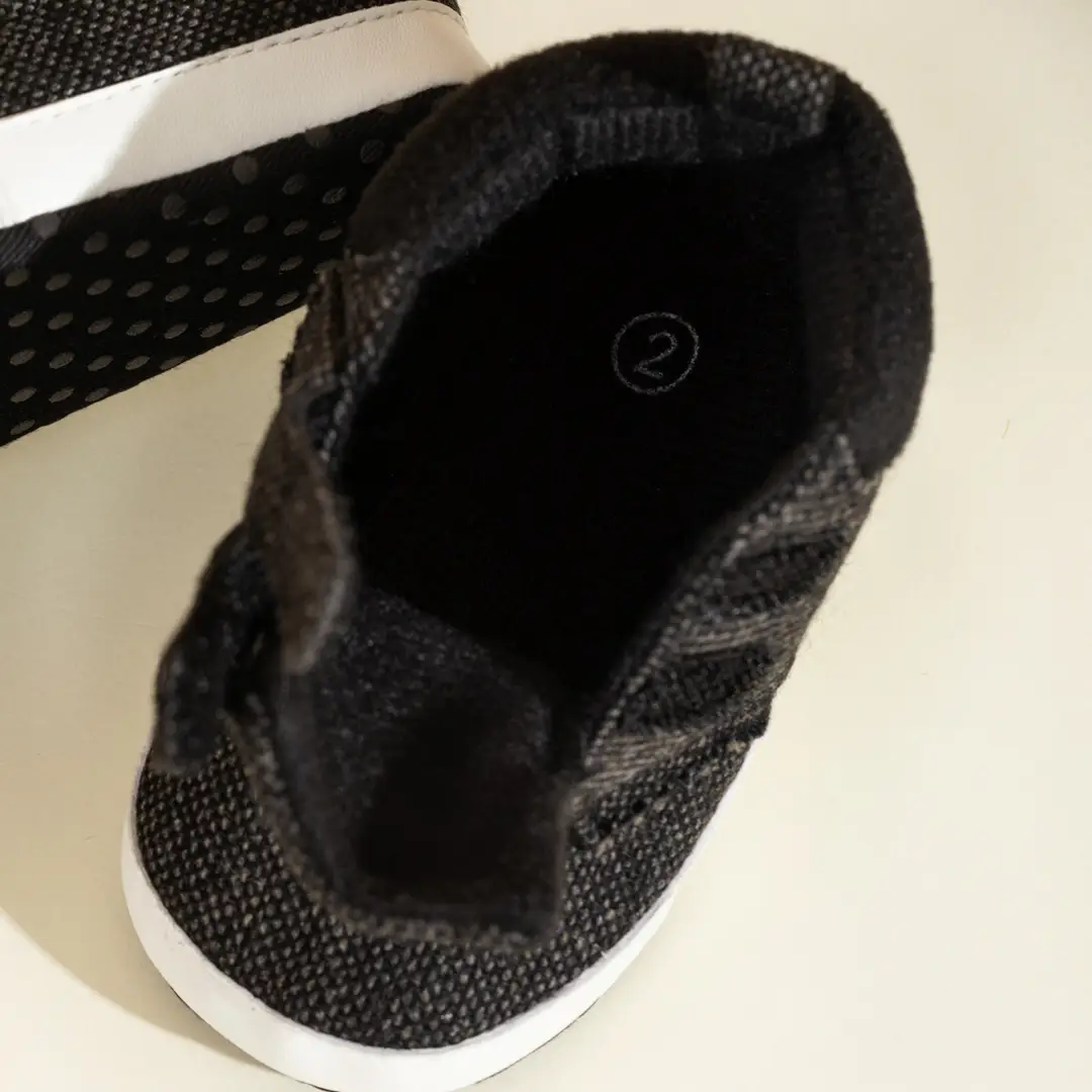 Spring and Autumn 0-1 Year Old Boy's Casual Shoes Soft Sole Velcro High-Top Baby Shoes in Stock Cross-Border Baby Shoes — feature 9