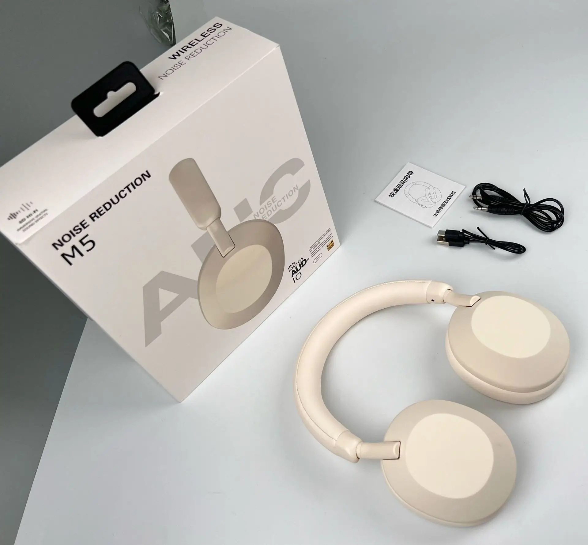 M5 Active Noise Reduction Wireless Bluetooth Headset - Image 2