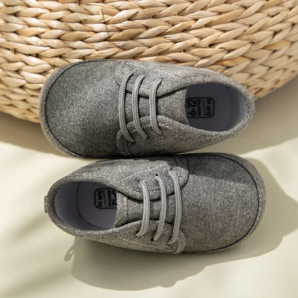 Lace-Up Slip-On Toddler Shoes Soft Sole 0-1Yrs — feature 12