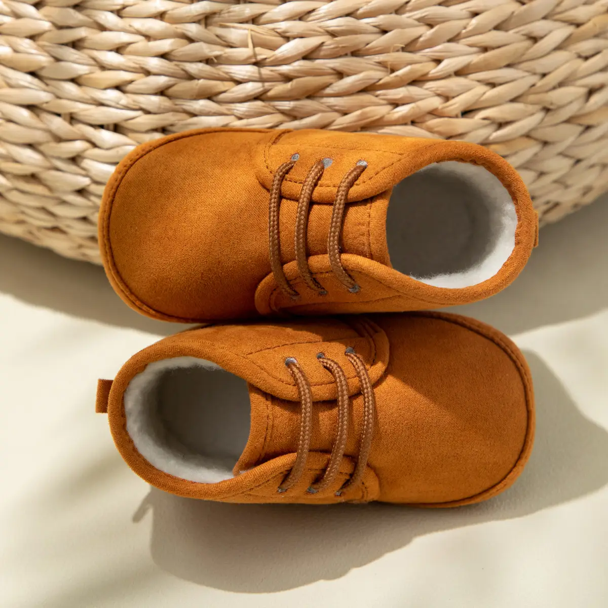 Lace-Up Slip-On Toddler Shoes Soft Sole 0-1Yrs — feature 16