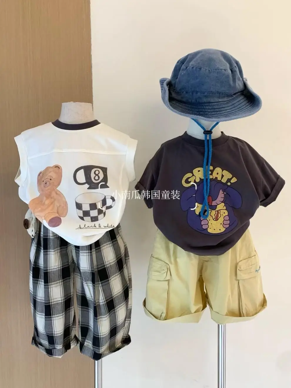 Boys Cartoon Print Shorts Suit Summer 2025 — feature 2