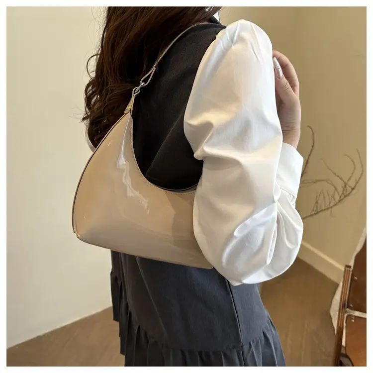Women Patent Leather Shoulder Bag 2025 Summer Trend — feature 9