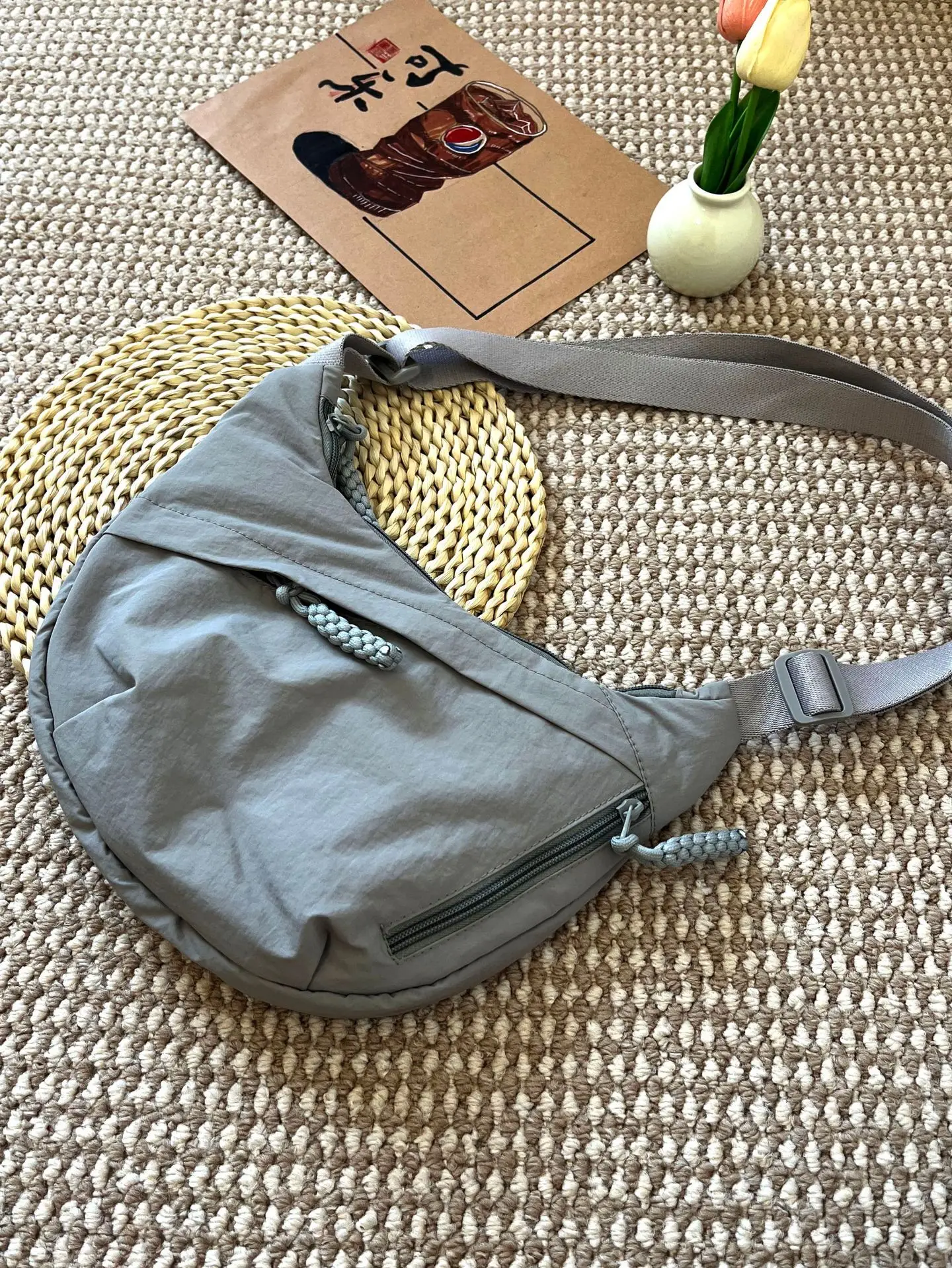 Nylon Crossbody Bag for Women Large Capacity Travel Bag — feature 21