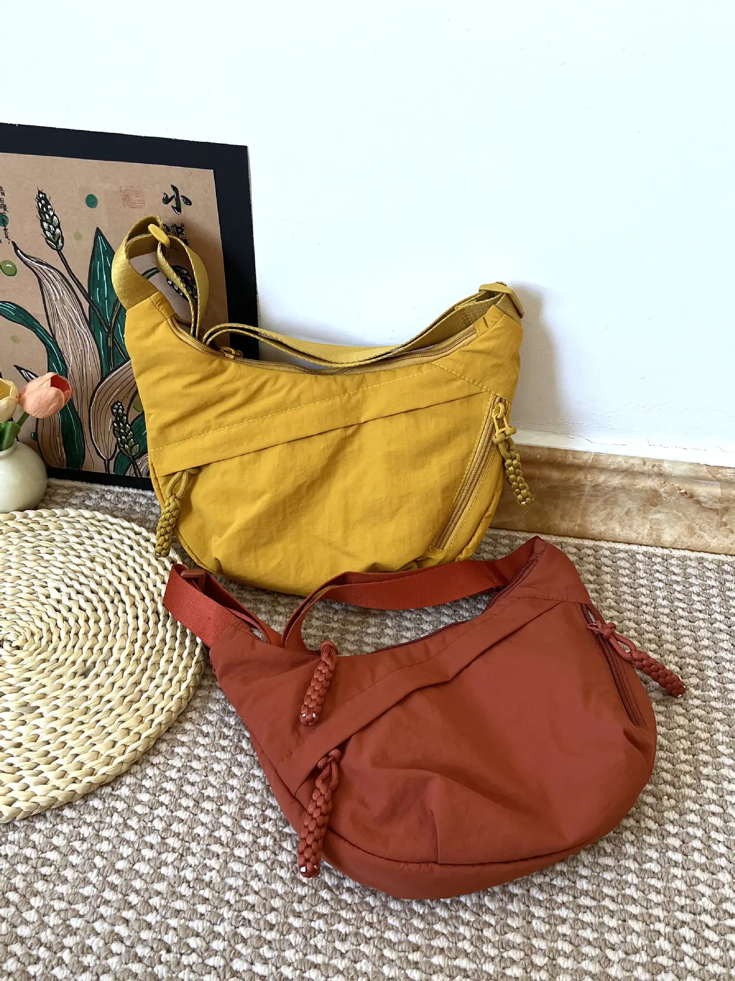 Nylon Crossbody Bag for Women Large Capacity Travel Bag — feature 27