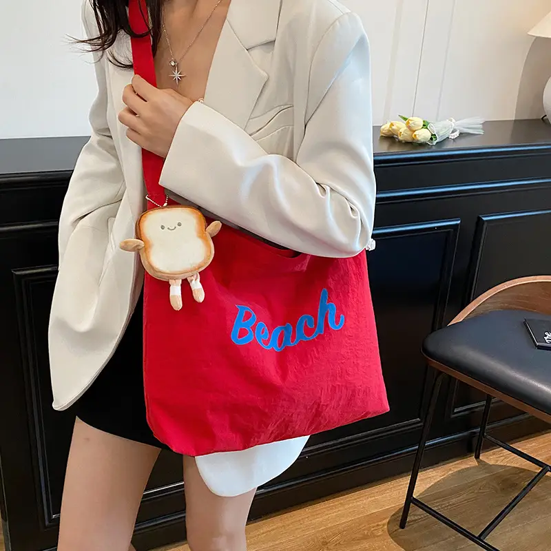 Yellow Textured Large Underarm Bag for Women Spring 2025 - Image 6