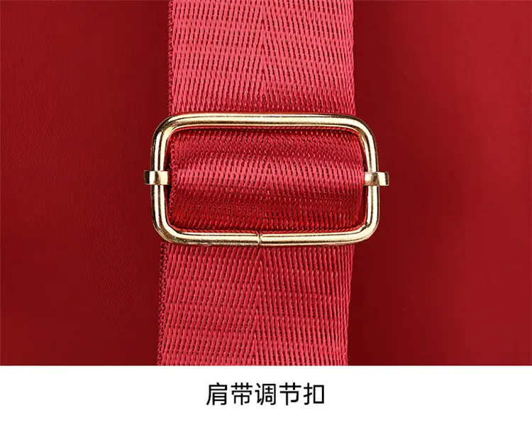 Women's Waterproof Crossbody Bag Purple Rhombus Design — feature 14