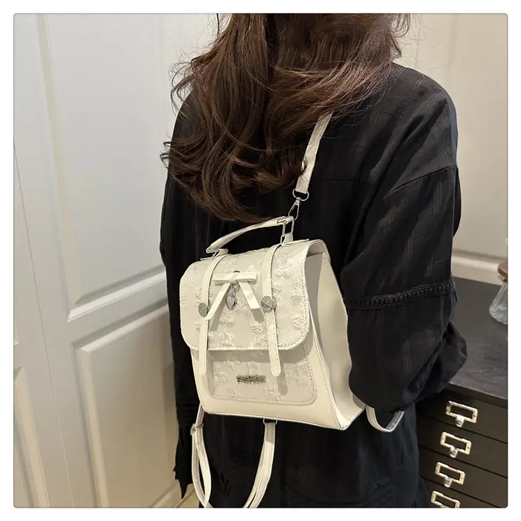 Women's White Embroidered Shoulder Crossbody Bag 2025 — feature 16